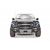 Fab Fours Bumper Premium 1-Piece Design Steel Black - FF17-H4352-1