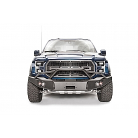 Fab Fours Bumper Premium 1-Piece Design Steel Black - FF17-H4352-1