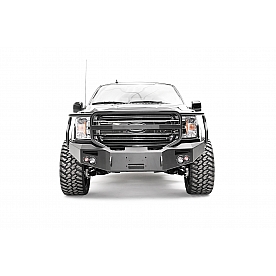 Fab Fours Bumper Premium 1-Piece Design Steel Black - FF18-H4550-1