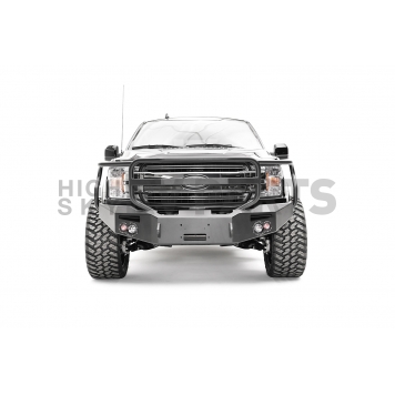 Fab Fours Bumper Premium 1-Piece Design Steel Black - FF18-H4550-1