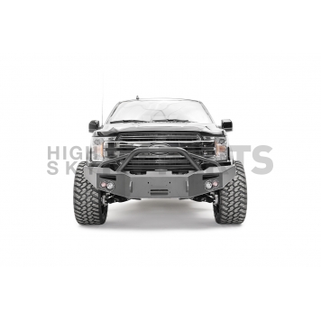 Fab Fours Bumper Premium 1-Piece Design Steel Black - FF18-H4552-1