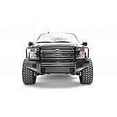 Fab Fours Bumper 1-Piece Design Steel Black - FF18-K4560-1