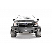 Fab Fours Bumper Premium 1-Piece Design Steel Black - FF18-R4561-1