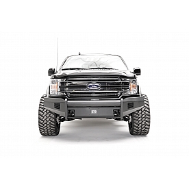 Fab Fours Bumper Premium 1-Piece Design Steel Black - FF18-R4561-1