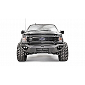 Fab Fours Bumper Vengeance 1-Piece Design Steel Black - FR19-D4851-1