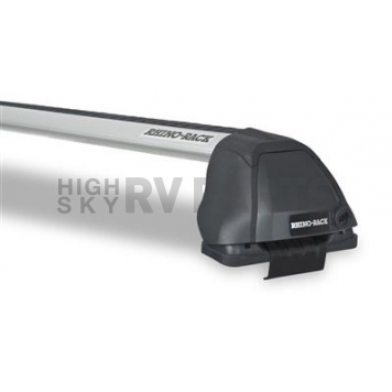 Rhino-Rack USA Roof Rack - 40-1/2 Inch Front/ 40.7 Inch Rear Silver - RS421