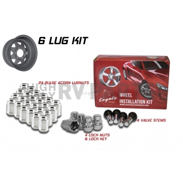 Coyote Wheel Accessories Wheel Installation Kit - 871640