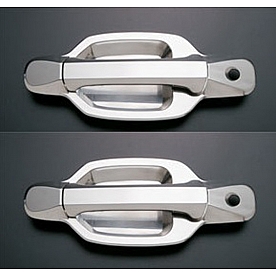 All Sales Exterior Door Handle -  Polished Aluminum Set Of 2 - 930