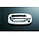 All Sales Exterior Door Handle -  Polished Aluminum Set Of 2 - 930