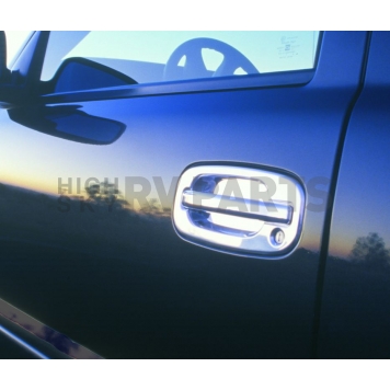 All Sales Exterior Door Handle -  Polished Aluminum Set Of 2 - 930-3