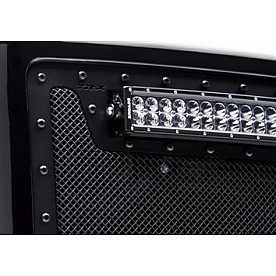 T-Rex Truck Products Grille Insert - Mesh Rectangular Black Powder Coated Steel - 6711111BR
