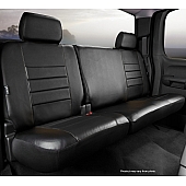 Fia Seat Cover Simulated Leather One Row - SL62-38 BLK/BLK