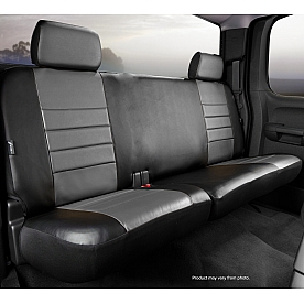 Fia Seat Cover Simulated Leather One Row - SL62-66 GRAY