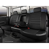 Fia Seat Cover Simulated Leather One Row - SL62-92 BLK/BLK