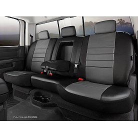 Fia Seat Cover Simulated Leather One Row - SL62-92 GRAY
