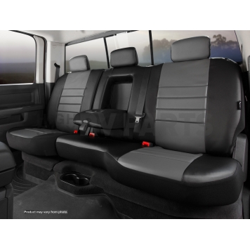Fia Seat Cover Simulated Leather One Row - SL62-92 GRAY