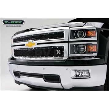 T-Rex Truck Products Grille Insert - Mesh Rectangular Black Powder Coated Mild Steel - 6711201