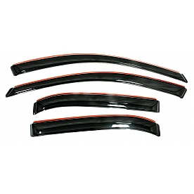 Auto Ventshade (AVS) Rainguard - Smoke Acrylic Set Of 4 - 194161