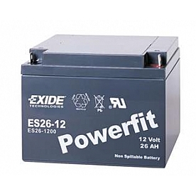 Exide Technologies Battery Powerfit Series 12 Group - ES26-12