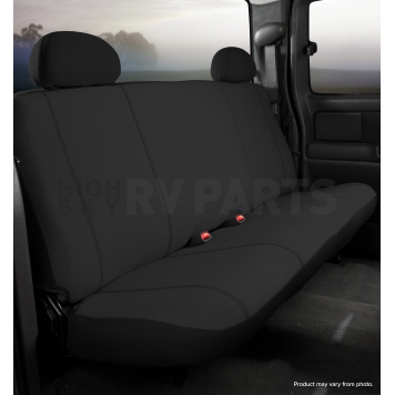 Fia Seat Cover Polycotton One Row - SP82-40 BLACK
