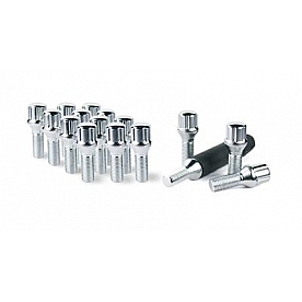 Gorilla Wheel Installation Kit 5 Lug Kit 12x1.5 Bolt Chrome Plated - 17179SD-20
