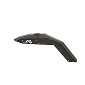 Fab Fours Fender Flare - Black Steel Matte Powder Coated Set Of 2 - JK1003-1