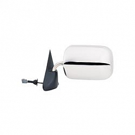 K-Source Exterior Mirror Electric OEM Silver Single - 60028C