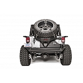 Fab Fours Spare Tire Carrier Black Rear - JK2070-1