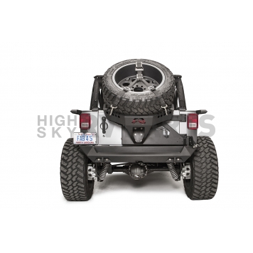 Fab Fours Spare Tire Carrier Black Rear - JK2070-1