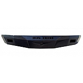 Iron Cross Bumper 1-Piece RS Series Steel Natural - RAW3061509