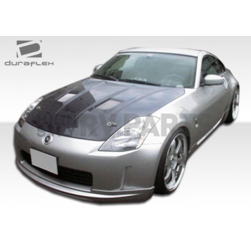 Extreme Dimensions Air Dam Front Lip Fiberglass Reinforced Plastics Primered Black - 100506
