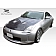 Extreme Dimensions Air Dam Front Lip Fiberglass Reinforced Plastics Primered Black - 100506
