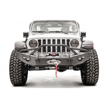 Fab Fours Bumper Lifestyle 1-Piece Design Steel Black - JL18-B4652-1