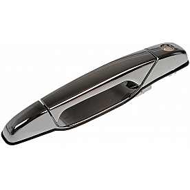 Help! By Dorman Exterior Door Handle - Metal/ Plastic Silver Single - 80546CD