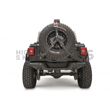 Fab Fours Spare Tire Carrier Black Base Bumper - JL2070-1