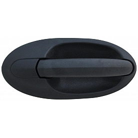Help! By Dorman Exterior Door Handle - Plastic Black Single - 90658
