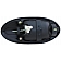 Help! By Dorman Exterior Door Handle - Plastic Black Single - 90658
