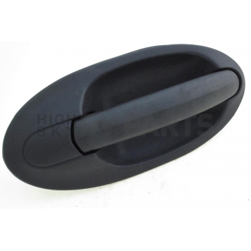 Help! By Dorman Exterior Door Handle - Plastic Black Single - 90658-2