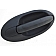 Help! By Dorman Exterior Door Handle - Plastic Black Single - 90658