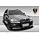 Extreme Dimensions Bumper Extension Gloss Black Polyurethane - 106907