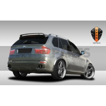 Extreme Dimensions Bumper Extension Gloss Black Polyurethane - 106908-1