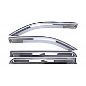 Putco Rainguard - Chrome Plated Plastic Set Of 4 - 480071