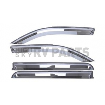 Putco Rainguard - Chrome Plated Plastic Set Of 4 - 480071