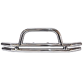 Black Mountain Bumper 1-Piece Type Stainless Steel Silver - BM8420S