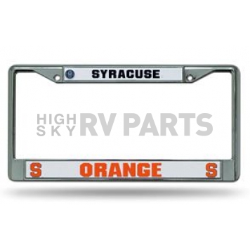 POWERDECAL License Plate Frame - Syracuse Orange Plastic - FC270103