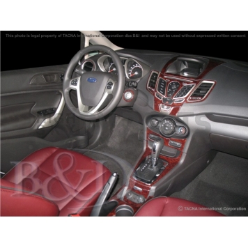 B & I Fender Dash Panel Trim WD998ASDB