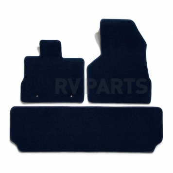 Covercraft Floor Mat - Direct-Fit Navy Nylon Carpet With Cloth Trim 4 Piece - 76100762