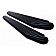 Black Horse Offroad Running Board Aluminum Stationary Black - PRR285BK