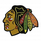Fan Mat Emblem - NHL Chicago Blackhawks Metal - 22205