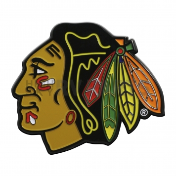 Fan Mat Emblem - NHL Chicago Blackhawks Metal - 22205